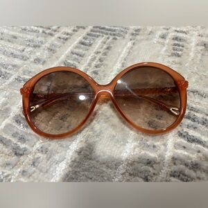 Chloe Bold Amber Sunglasses